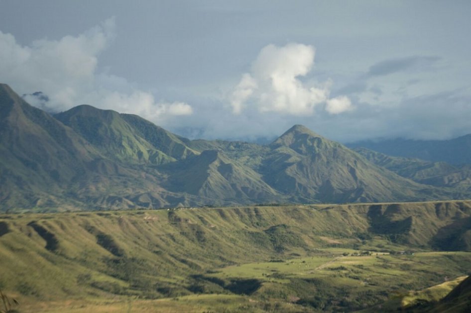 El sector de Esmeraldas con el Cerro la Campana al fondo. / Foto: Cortesía