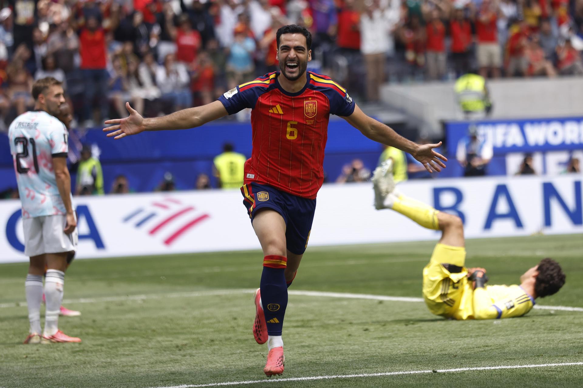 España ganó sobre la hora y jugará la segunda semifinal mundialista de su historia