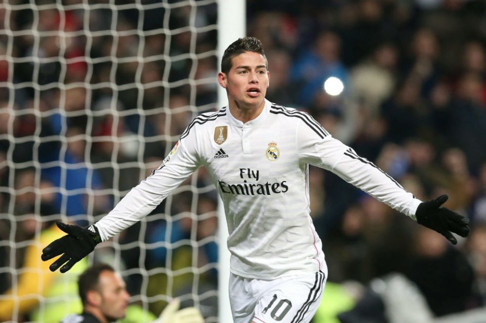 James Rodríguez, elogiado por el Real Madrid