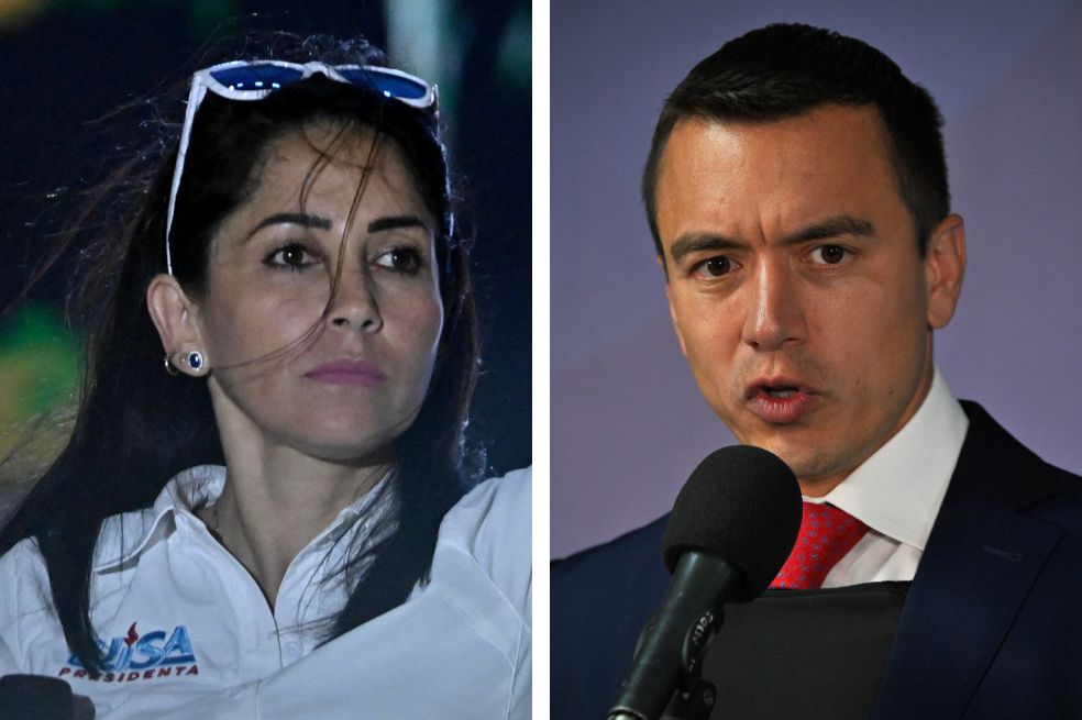 Elecciones en Ecuador: Luisa González y Daniel Noboa se citan en segunda vuelta