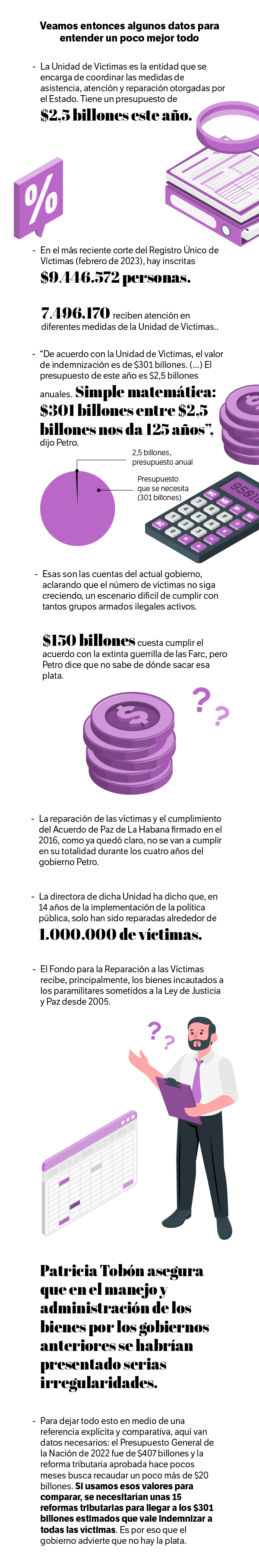Víctimas.