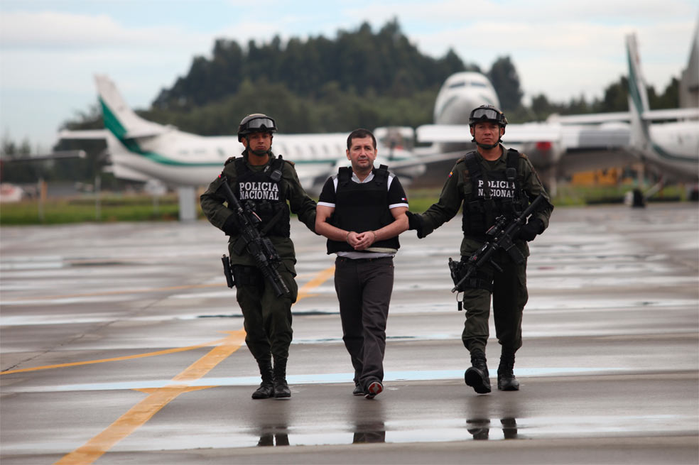 El ‘Loco’ Barrera en poder de la DEA