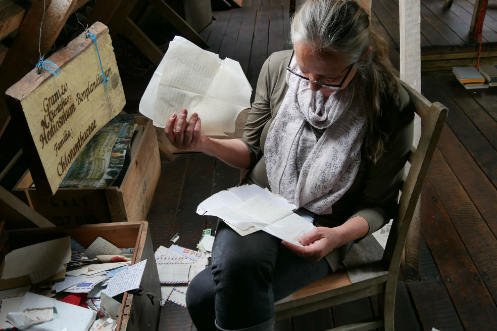 Svanhild Büch, cuidadora de Meremberg,  hará un libro con la historia de su familia y la  reserva.