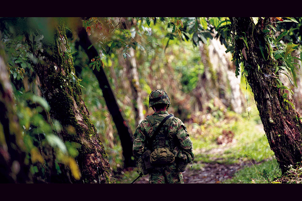 El papel de las Fuerzas Militares en la guerra está relacionado con el servicio militar obligatorio. Las condiciones cambiarían en un escenario de paz. / Andrés Torres - El Espectador