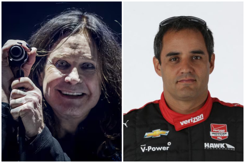 Ozzy Osbourne y Juan Pablo Montoya: una foto que quedó para la historia