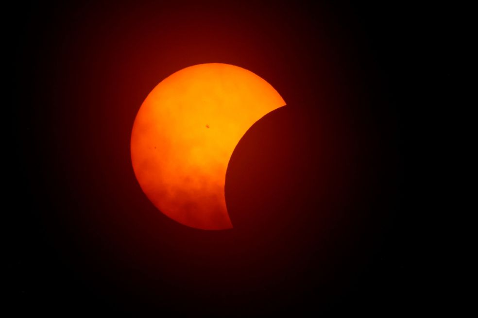 El eclipse, según la NASA, tuvo cuatro diferentes etapas.