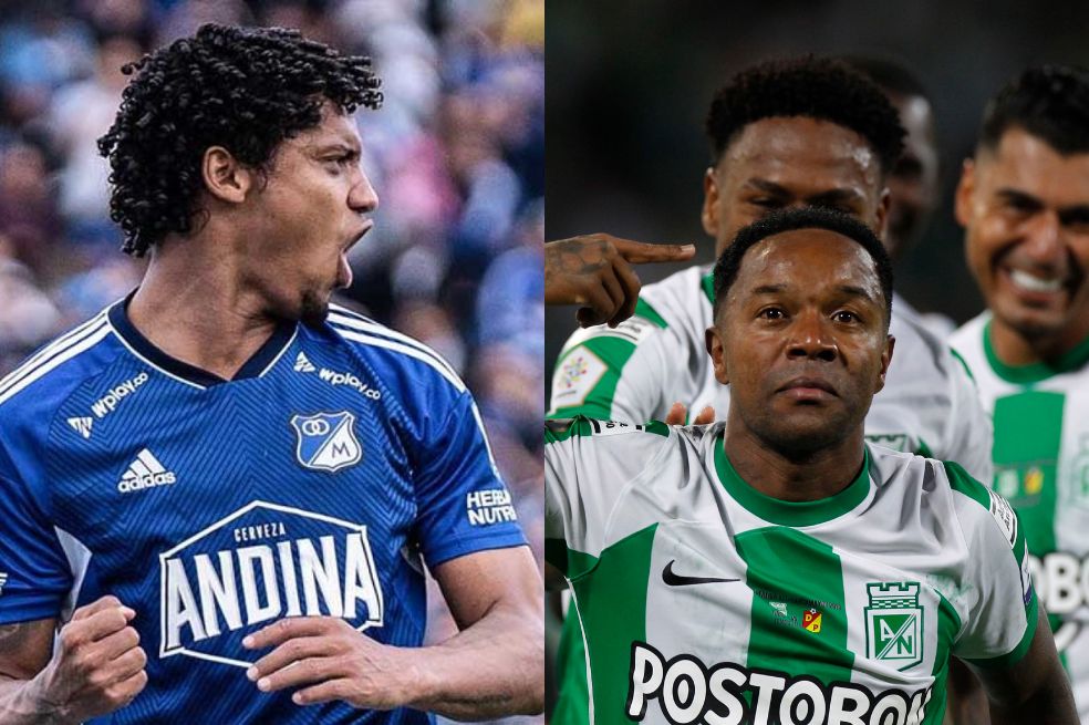 Día de clásico: Nacional busca la punta y Millonarios piensa en la Libertadores