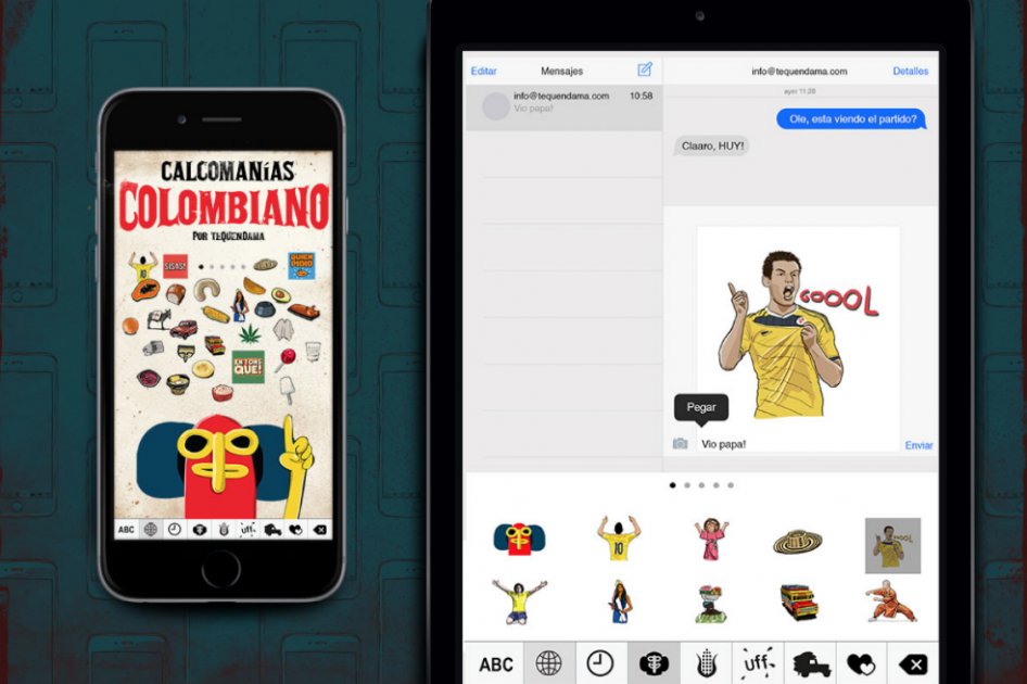 Ahora se puede escribir con emojis colombianos