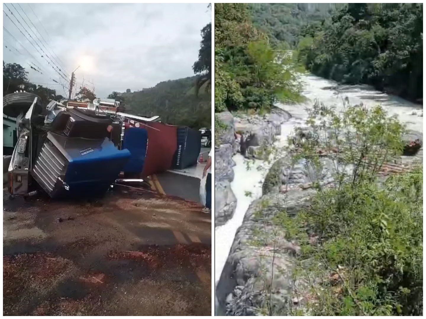 Derrame de látex en río Coello dejó a más de 100.000 personas sin agua en Tolima