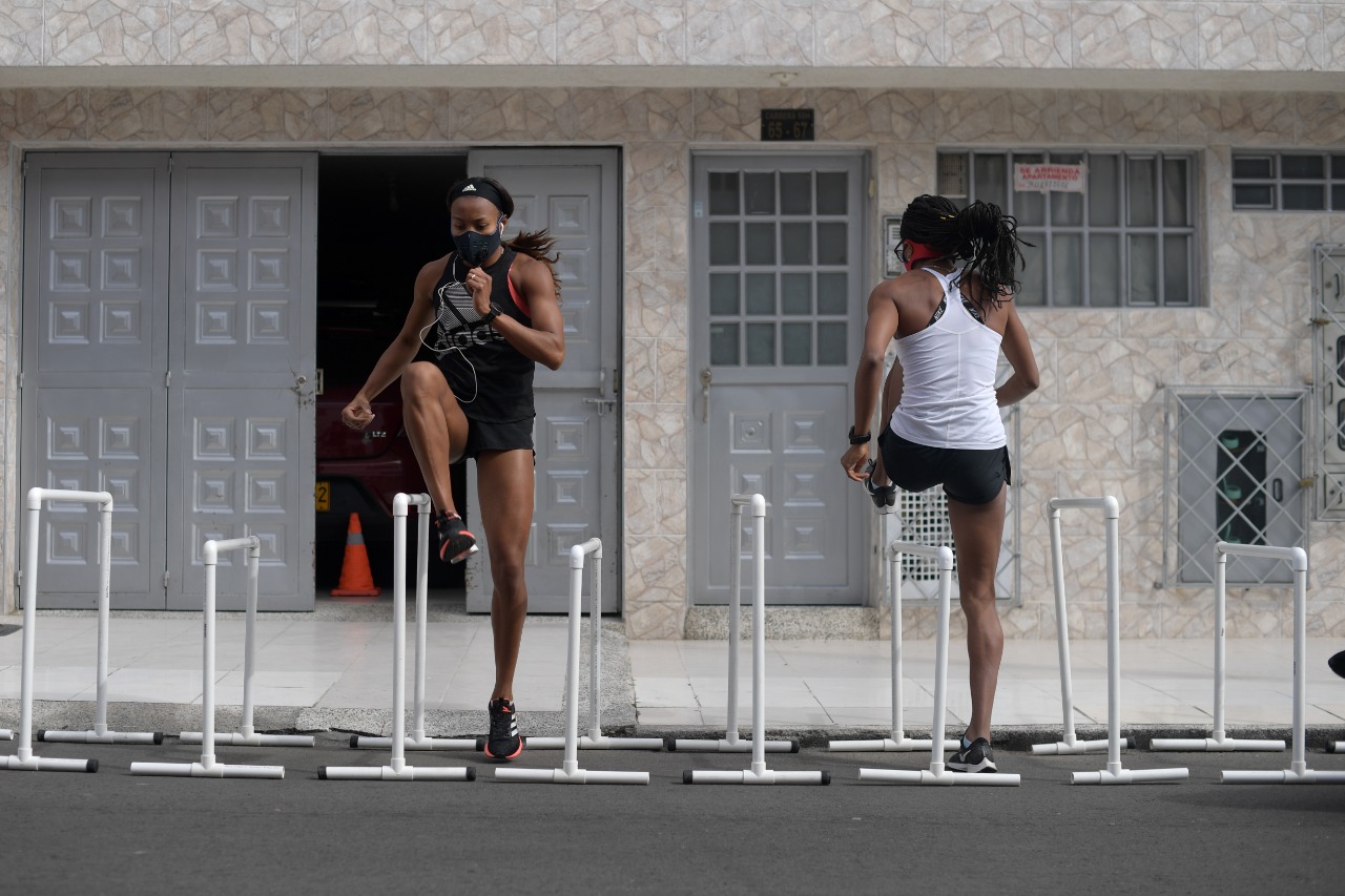 Entrenamiento Evelys Aguilar