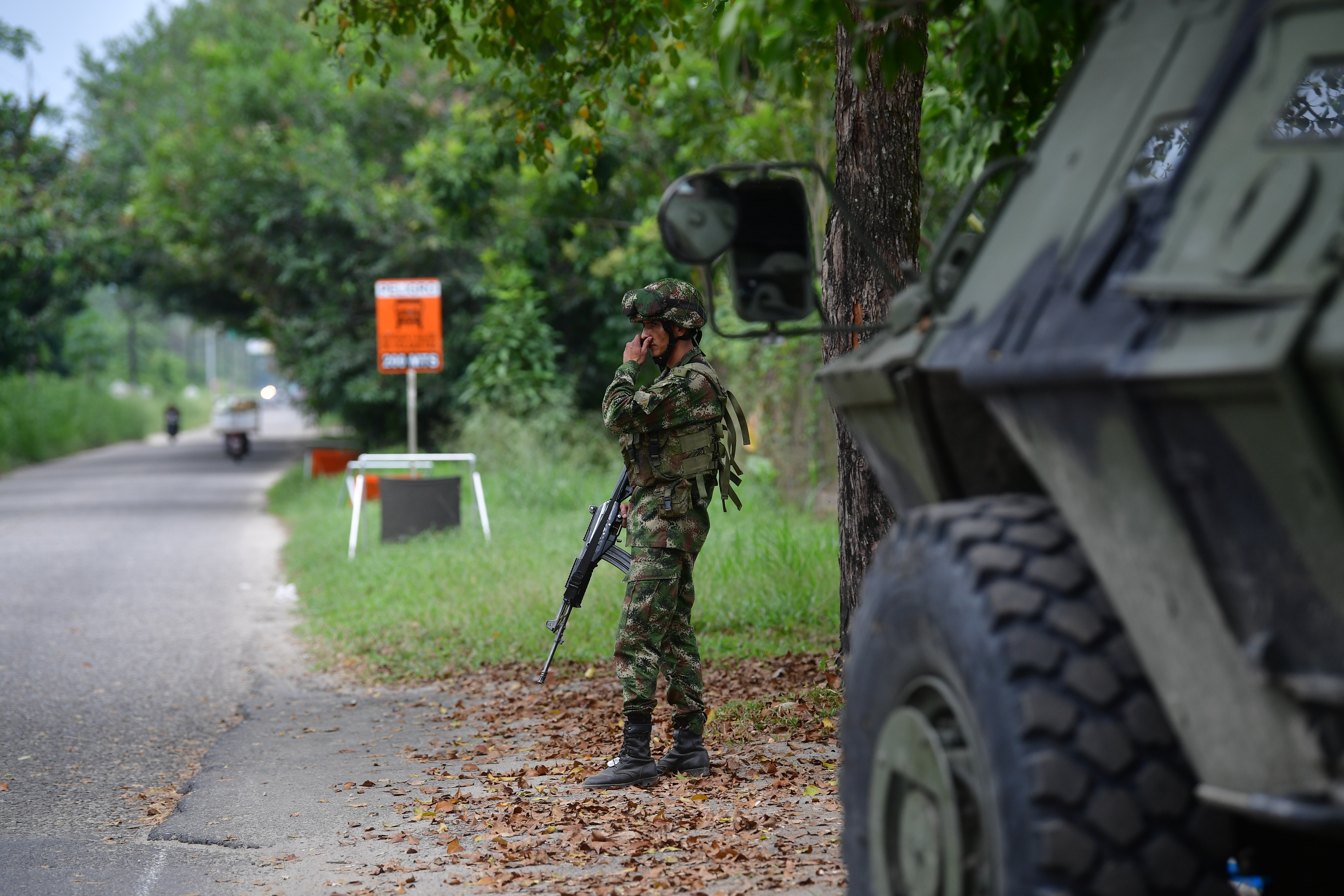 Al menos nueve muertos dejan combates entre el Ejército y disidencias de las FARC
