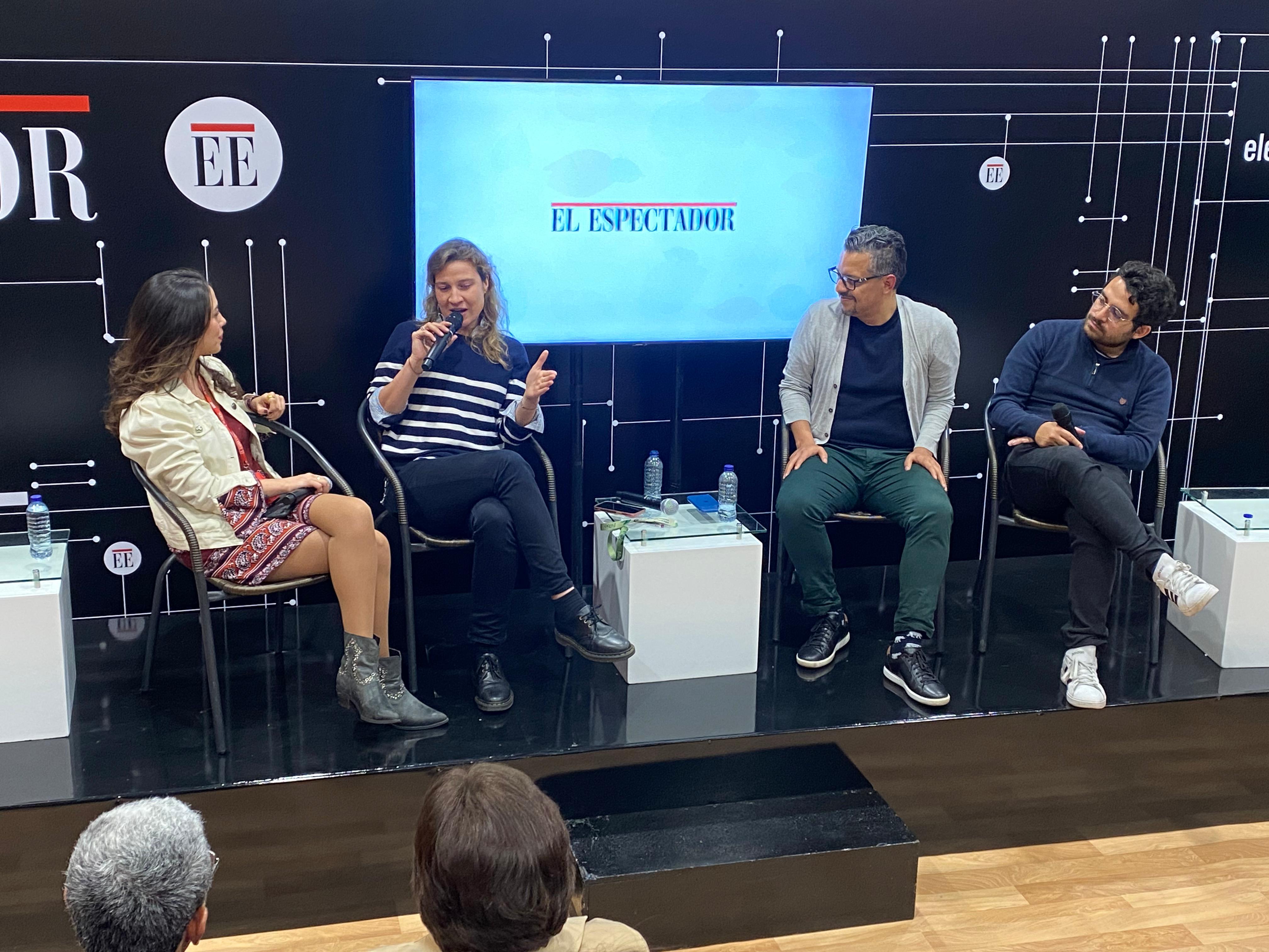 Conversaron: Hernando Santamaría, director del doctorado en neurociencias de la U. Javeriana y María José Castaño, creadora del podcast Biblioteca personal, moderada por Laura Camila Arévalo Domínguez y Andrés Osorio Guillott periodistas de El Espectador