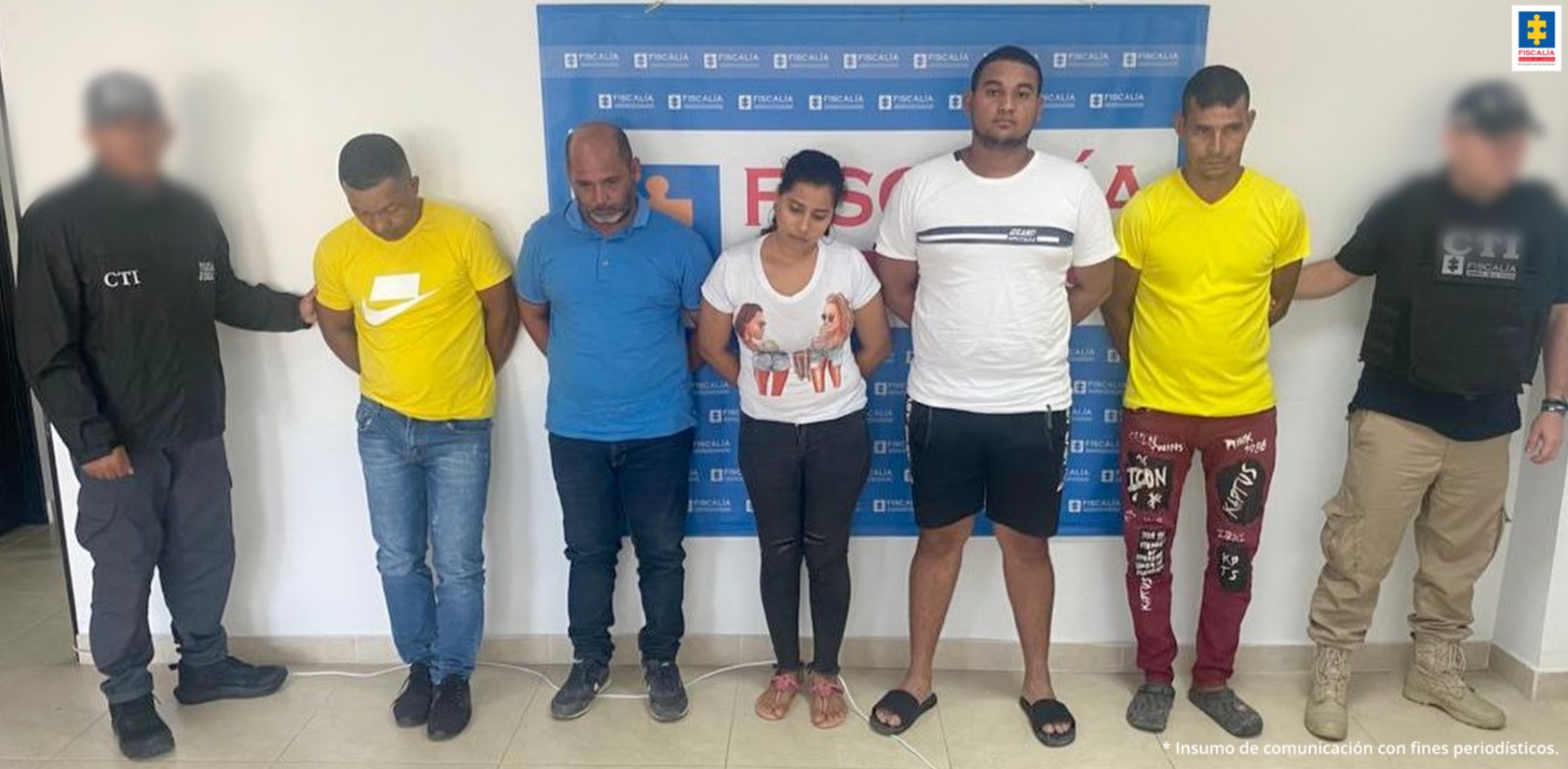Envían a la cárcel a cuatro involucrados en incendio a la Registraduría de Gamarra