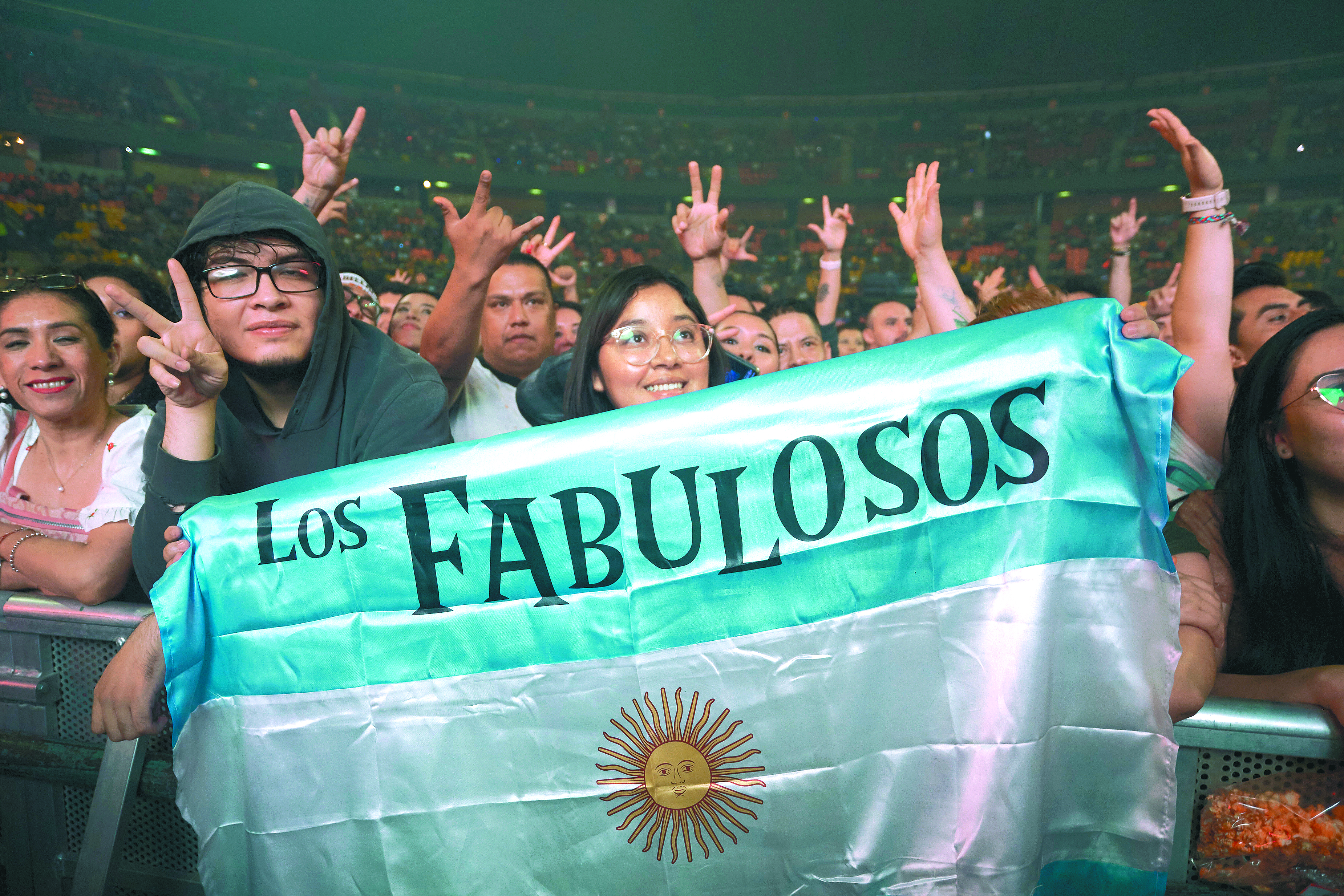 El rock argentino después de la dictadura, el que retumba en la Cordillera