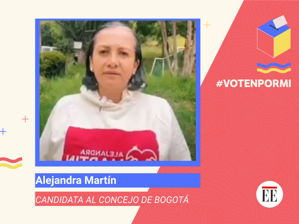 Alejandra Martín, por una segunda oportunidad para Bogotá