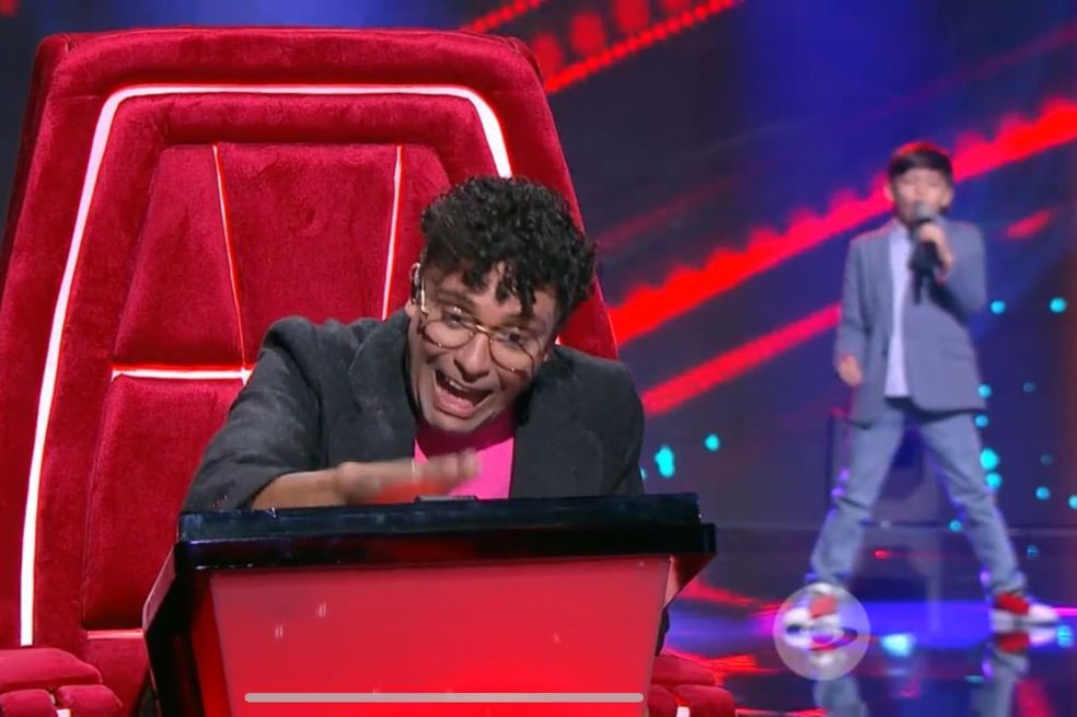 Andrés Cepeda vivió estresante momento en ‘La Voz Kids’ ¿Qué le pasó?