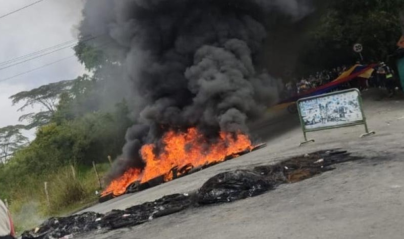 Varios municipios de Antioquia están desabastecidos por los bloqueos en Buriticá