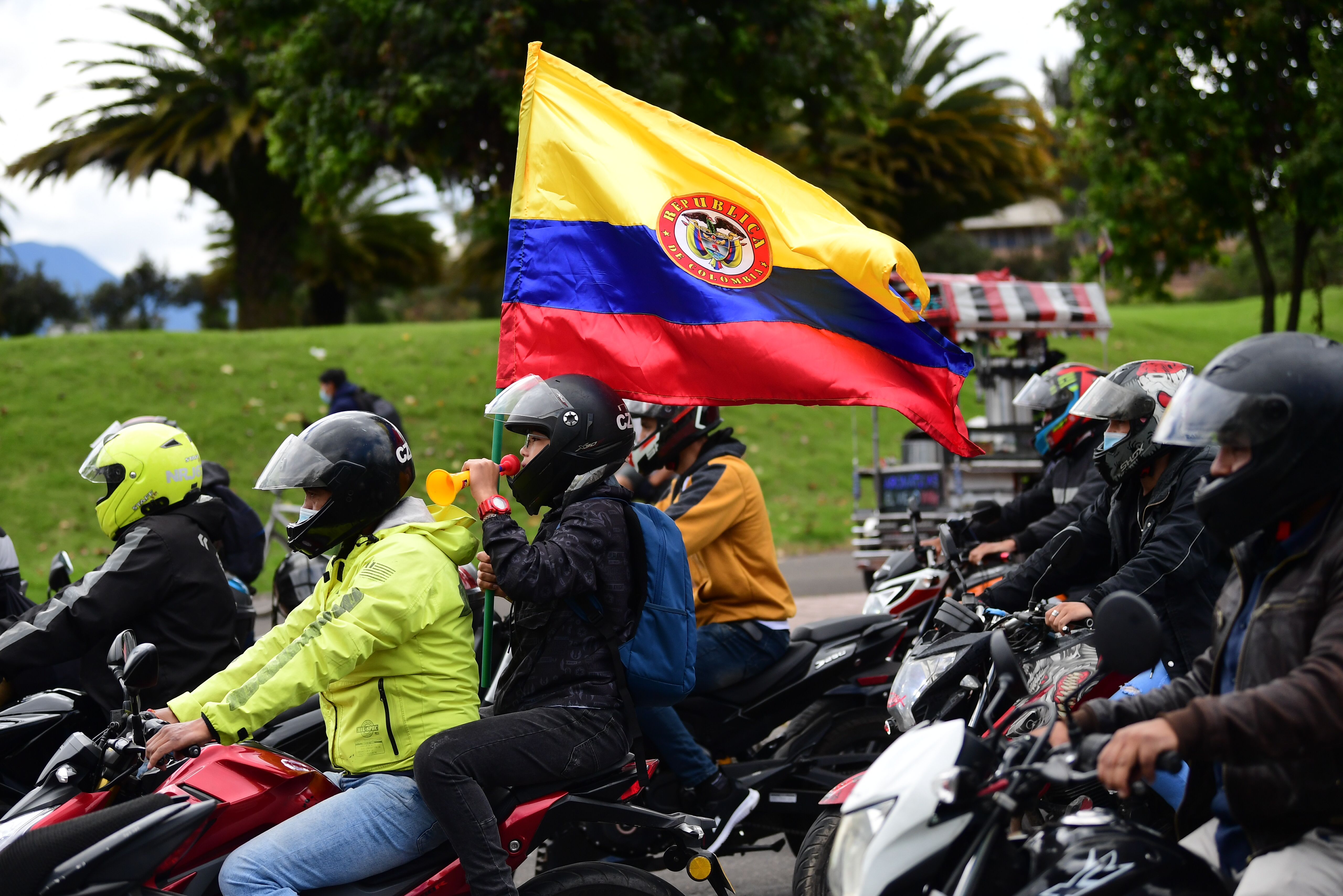 Bogotá se alista para multitudinaria movilización de conductores sin precedentes