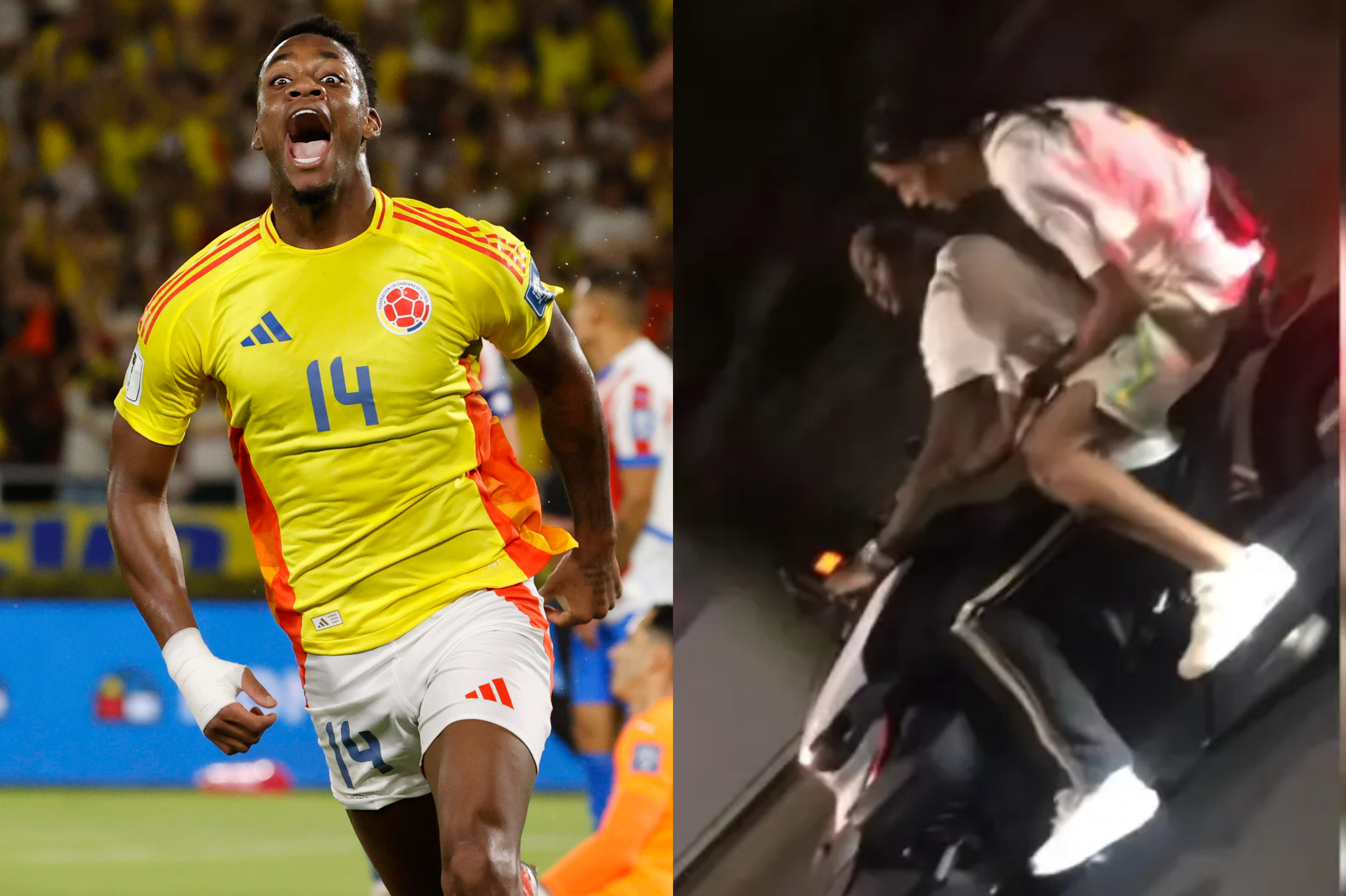 Jhon Jáder Durán, en moto y sin casco, causa controversia en Medellín: video