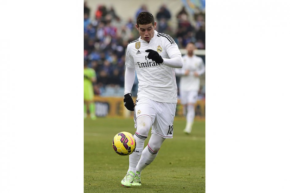 James se hace su espacio en el Real Madrid