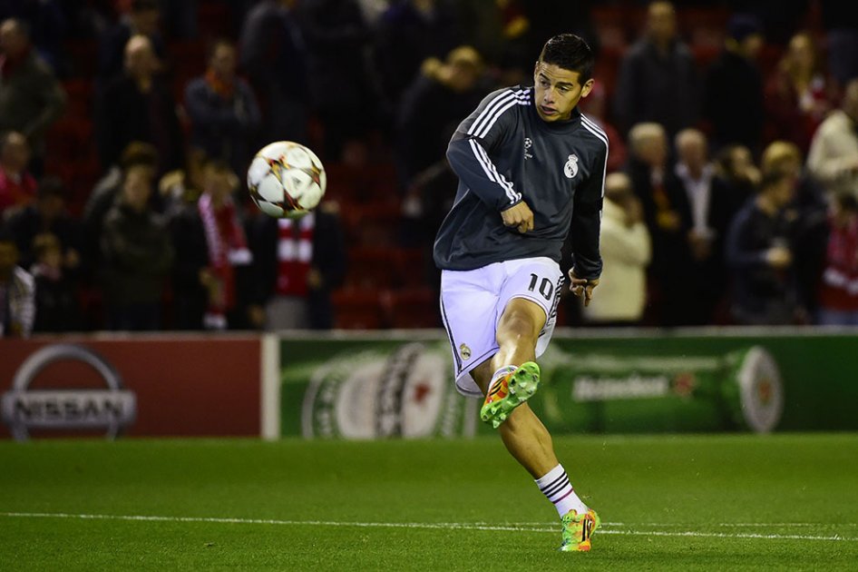James sobre el clásico: me siento con ganas de ayudar a ganar al equipo