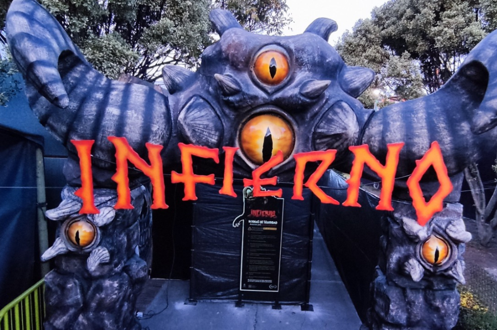 La experiencia contará con cinco estaciones de terror, Búnker Psicópata, Cementerio Zombi, Furia, Fobia e infierno.