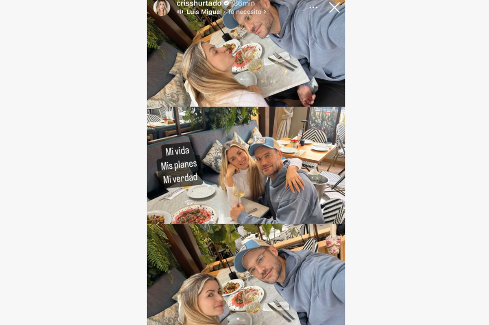 Cristina Hurtado presumió a Josse Narváez con amorosa foto: “Mi verdad”