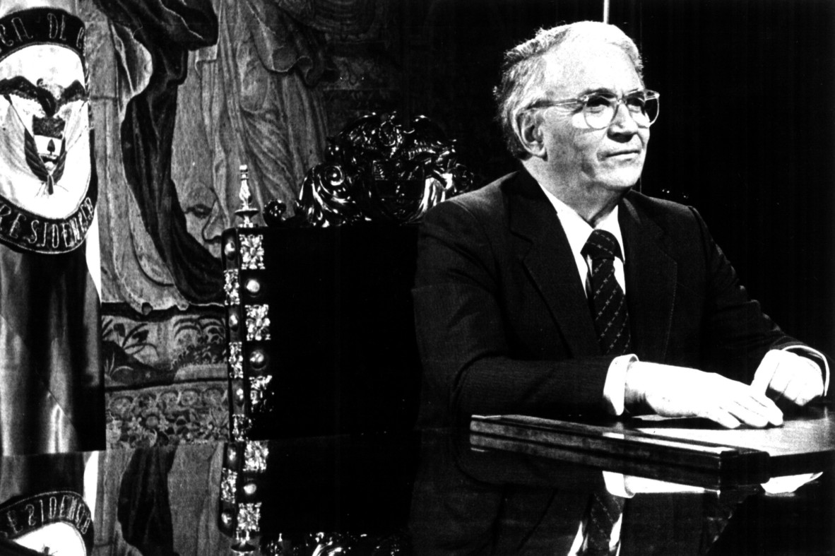 Belisario Betancur. Foto: Archivo.