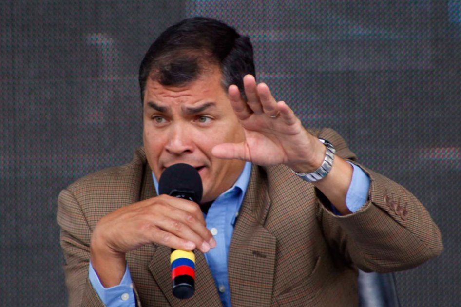 Por caso Assange, Correa rechaza «amenazas groseras» de Londres a Ecuador