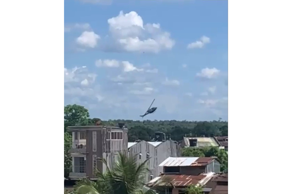 Mueren cuatro militares en accidente de un helicóptero del Ejército