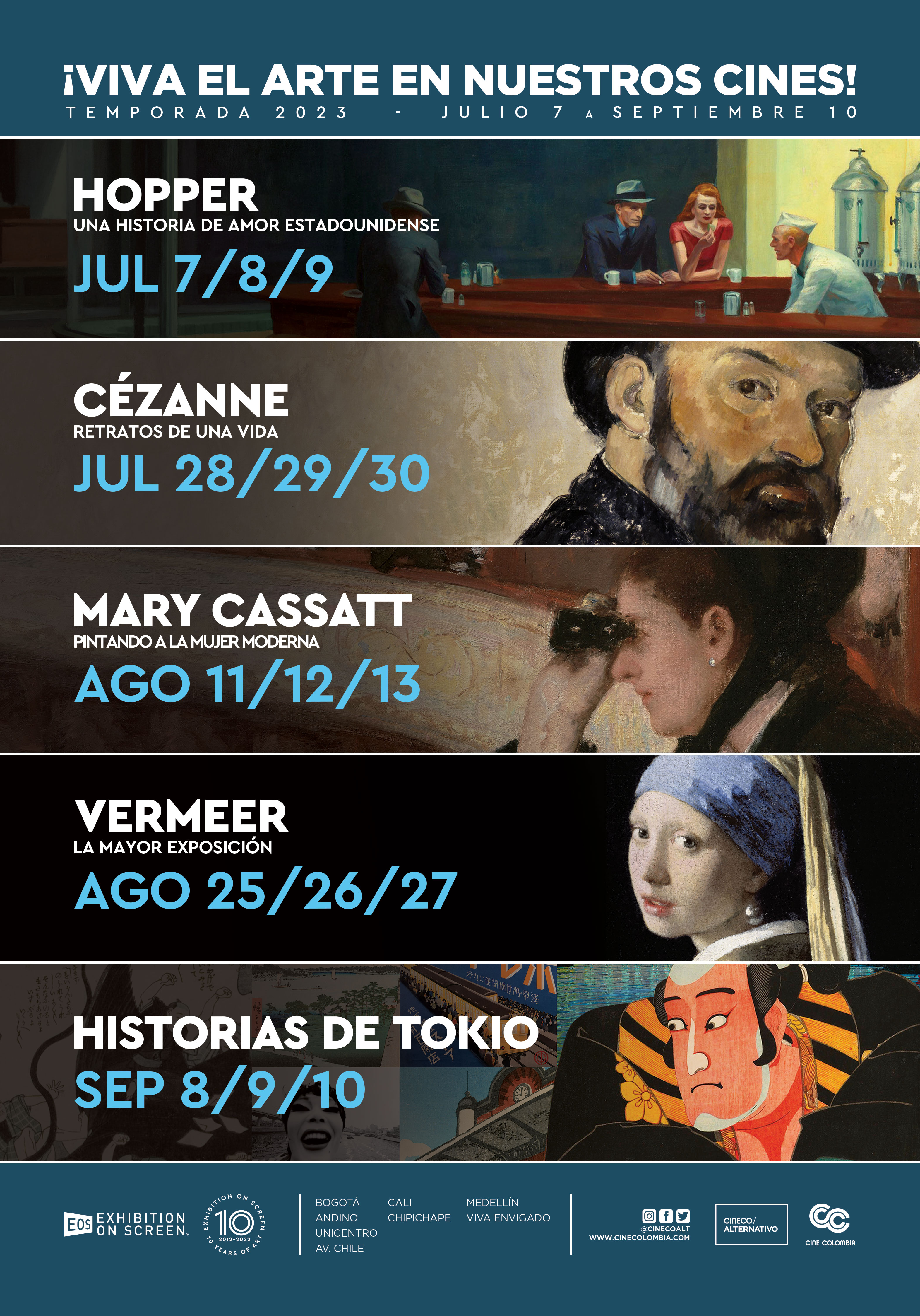 Programa Temporada de Arte 2023.