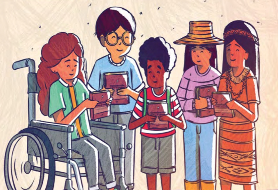 Así es la Constitución de Colombia escrita para los niños y las niñas