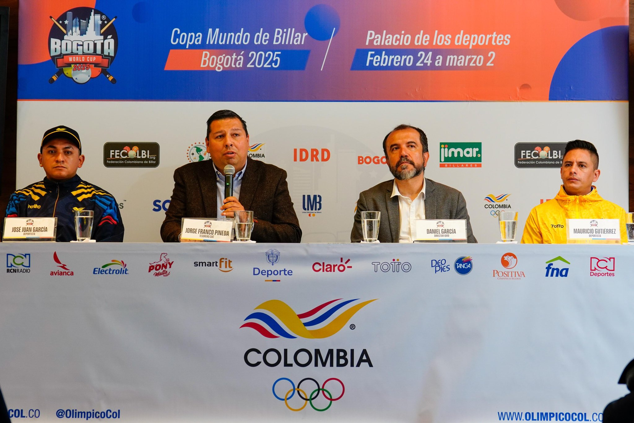 Bogotá, lista para recibir una nueva Copa Mundo de Billar a tres bandas