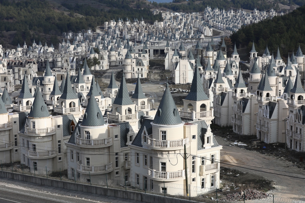 Las casas de lujo en Turquía que se convirtieron en un fiasco inmobiliario