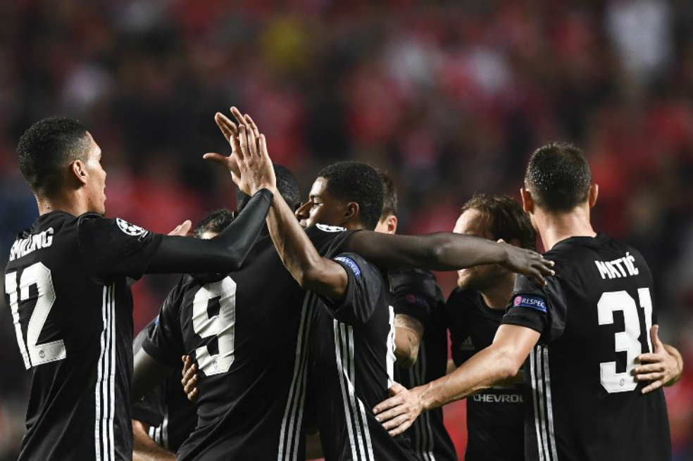 Manchester United, con puntaje perfecto en la Champions