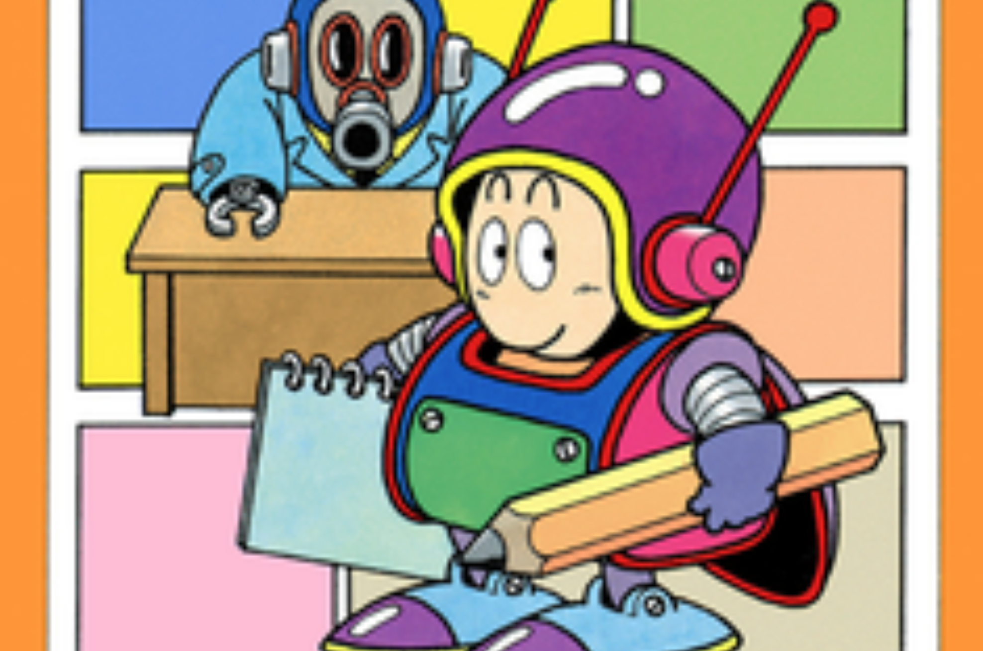 Hetappi fue el protagonista de su propio manga.