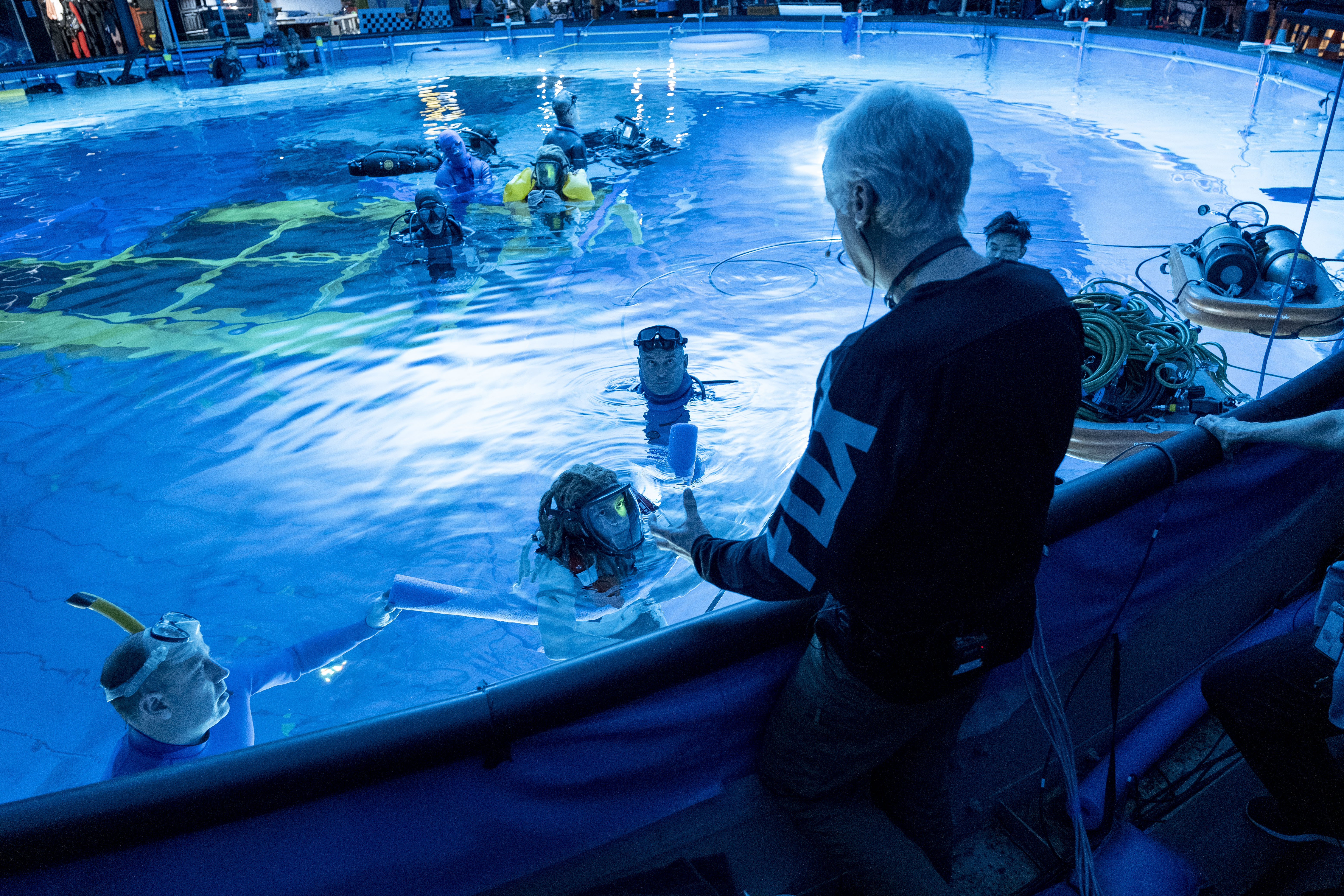 Director James Cameron on set of 20th Century Studios' AVATAR 2. Photo by Mark Fellman. © 2021 20th Century Studios. All Rights Reserved.