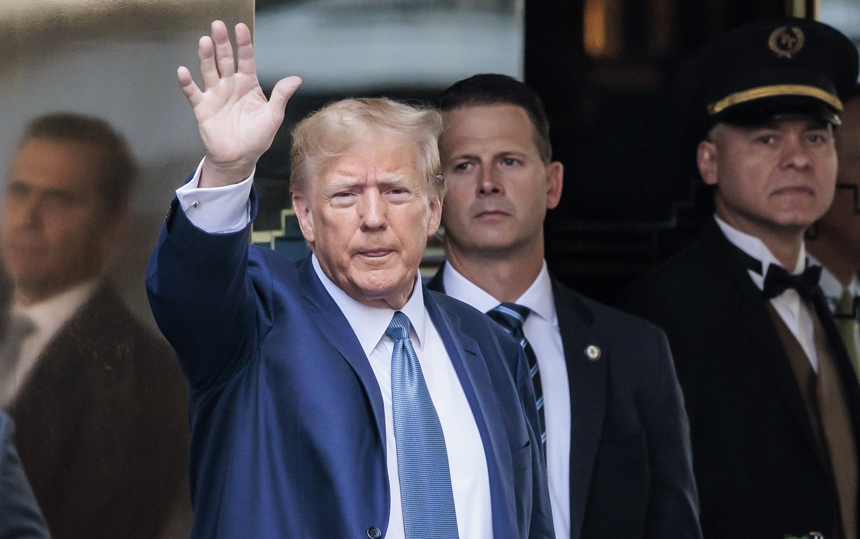 Trump comparece de nuevo, por otro caso, ante la justicia en Nueva York