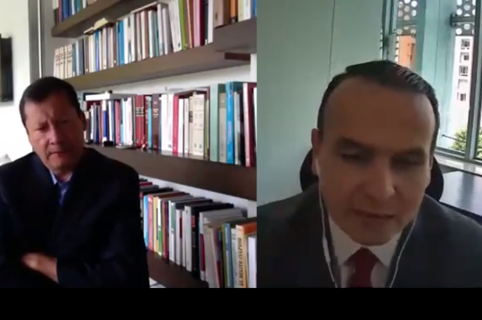 Jaime Lombana en declaración ante la Fiscalía