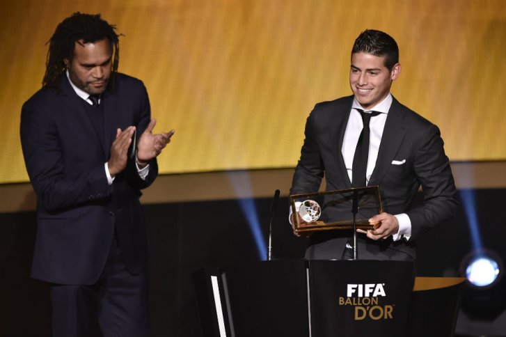 Ojalá este año sea aún mejor: James Rodríguez