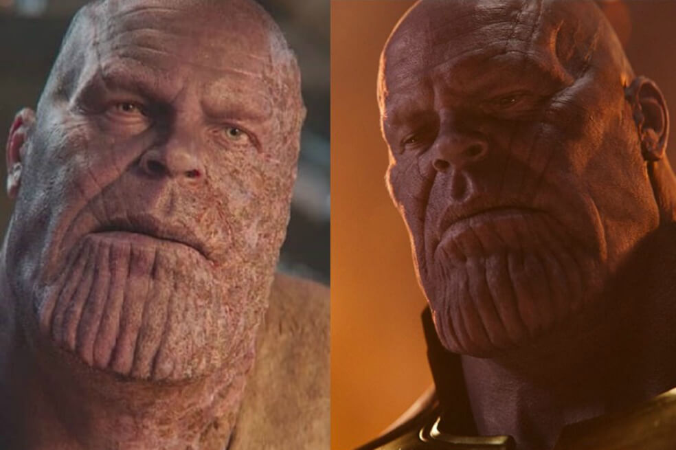 Thanos y sus cambios entre las películas «Infinity War» y «Endgame»