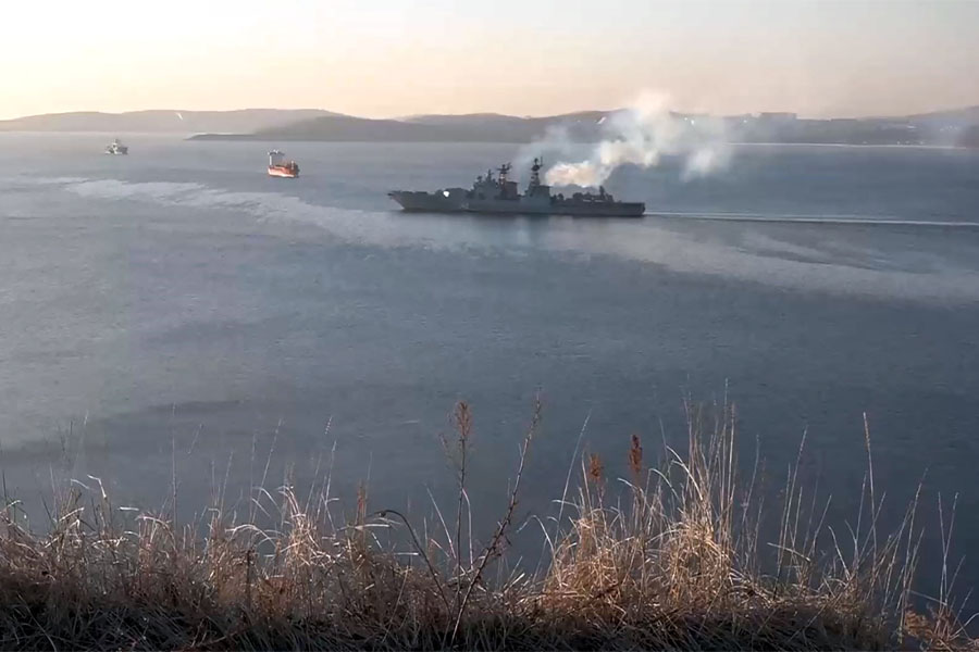 Rusia y China iniciarán ejercicios militares con sus buques de guerra