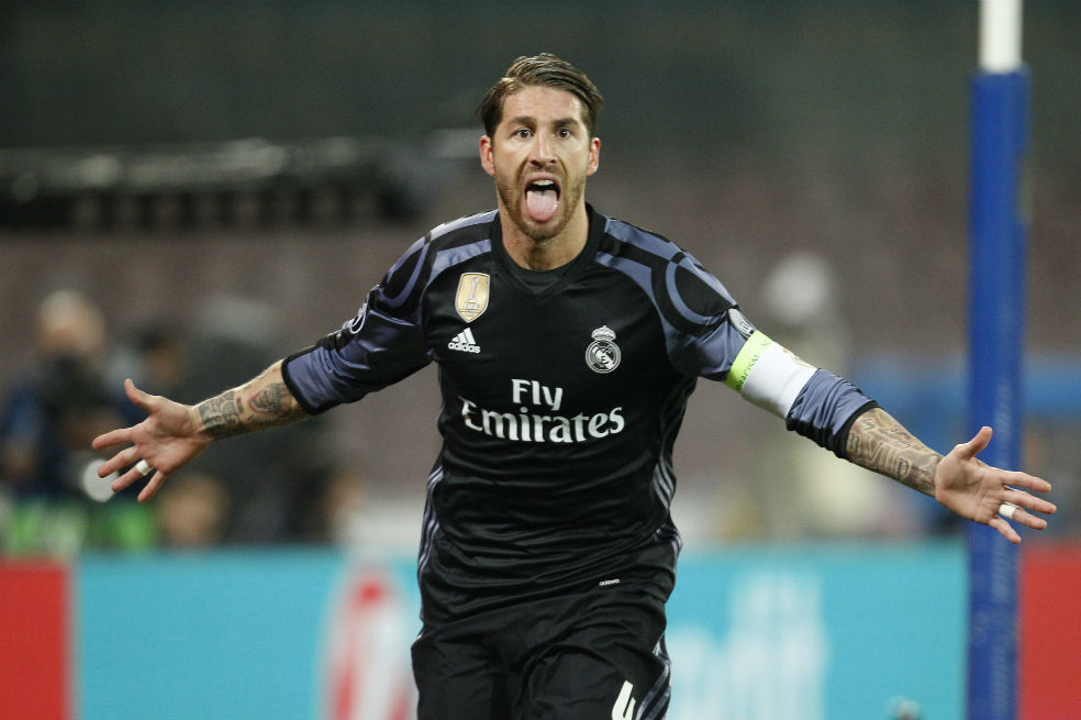 Sergio Ramos le da la victoria al Madrid contra el Napoli en Champions