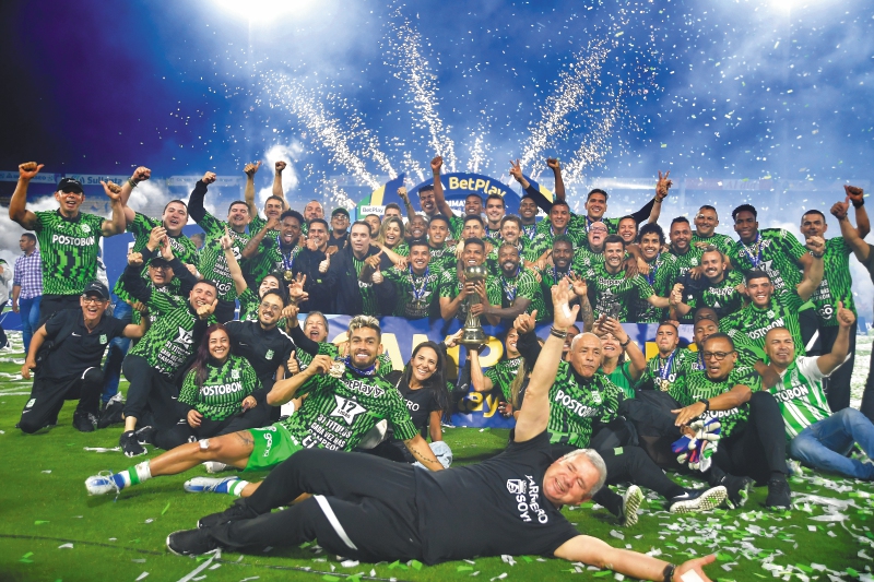 Atlético Nacional festeja su estrella 17 / El Espectador. 