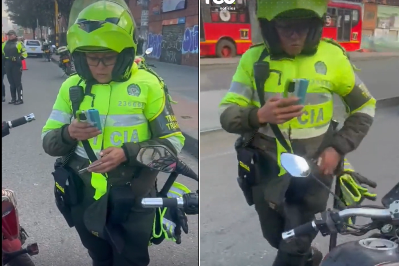 Otra denuncia: patrullera volvió a inmovilizar moto por “cambio de color”