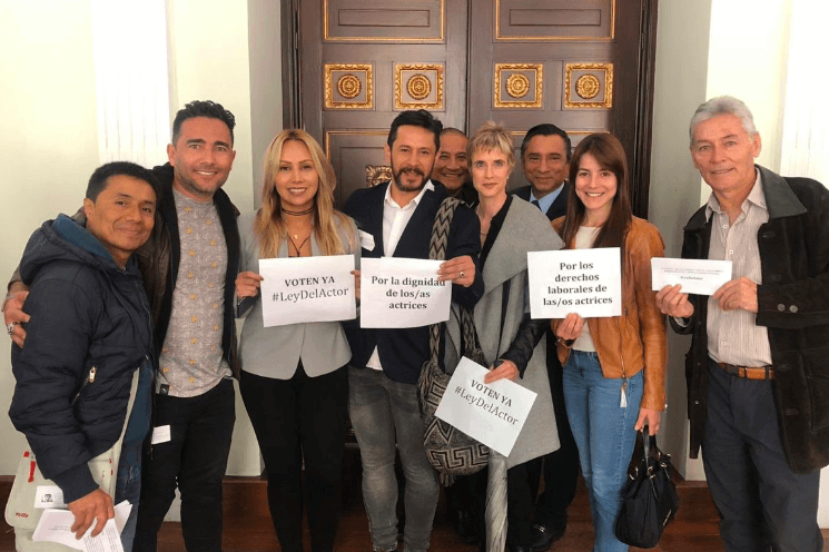 Ley del actor pasará a sanción presidencial