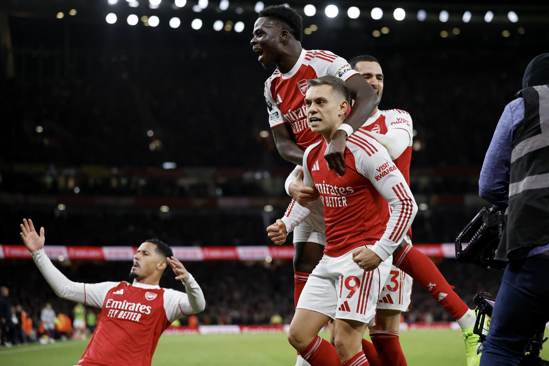 Arsenal goleó a Tottenham y es superlíder en Inglaterra: así va la tabla de la Premier