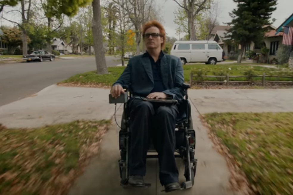 Imagen de la película "Don't Worry, He Won't Get Far on Foot", protagonizada por Joaquin Phoenix / Cortesía