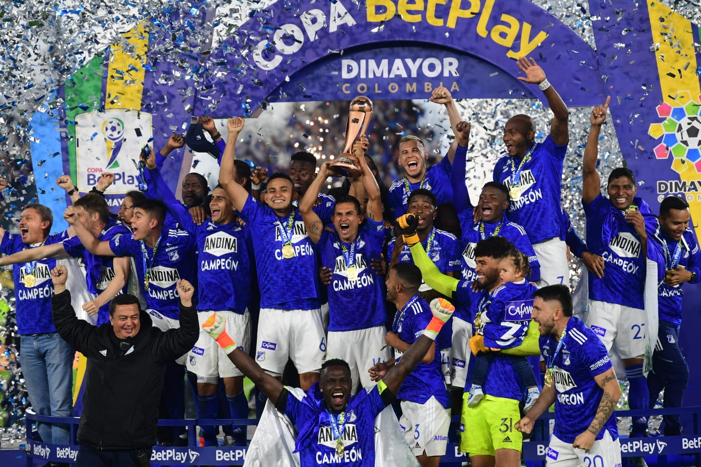 Galería: Las imágenes de Millonarios y su campeonato en la Copa BetPlay