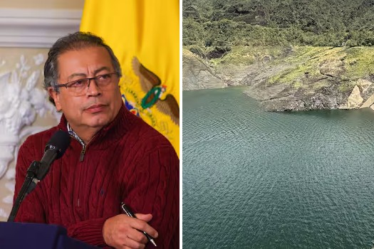 Llueve en Bogotá y los embalses sin agua: Petro se despachó por la crisis hídrica